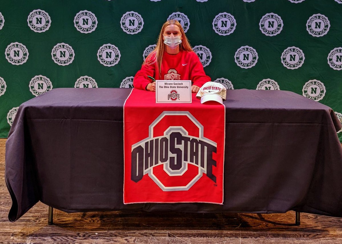 NicholsSchool's tweet photo. Mirann Gacioch '22 will be joining @OhioStateWSOC! 

#NSVikings @NGVS_soccer https://t.co/Pot3lrRvuq