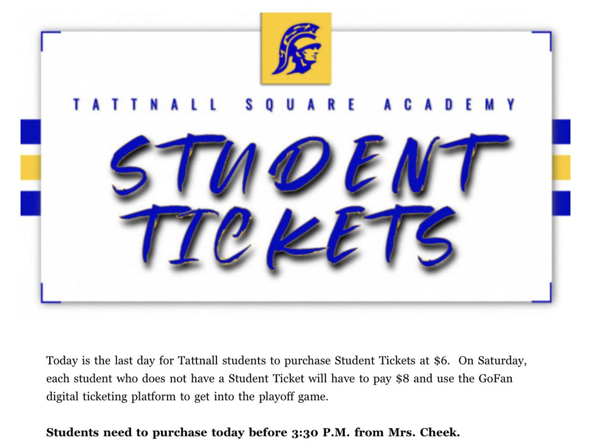 TATTNALL ATHLETICS tweet media