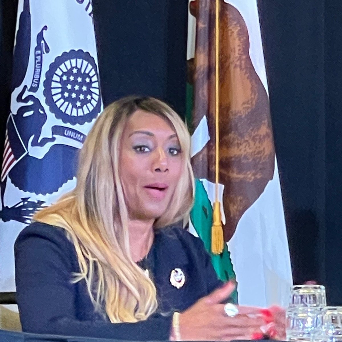 TargetGov's tweet image. Happy Friday from TargetGov! 
We 💙 November because WE 💙 Veterans! 
TargetGov was in Sacramento, CA this week at @VIBNetwork Conference and connected with Amazing ✨ veterans!!! Including Laurie Sayles from Civility Management Solutions!!! 

#VIBNetwork21 #TargetGov #VetsinBiz