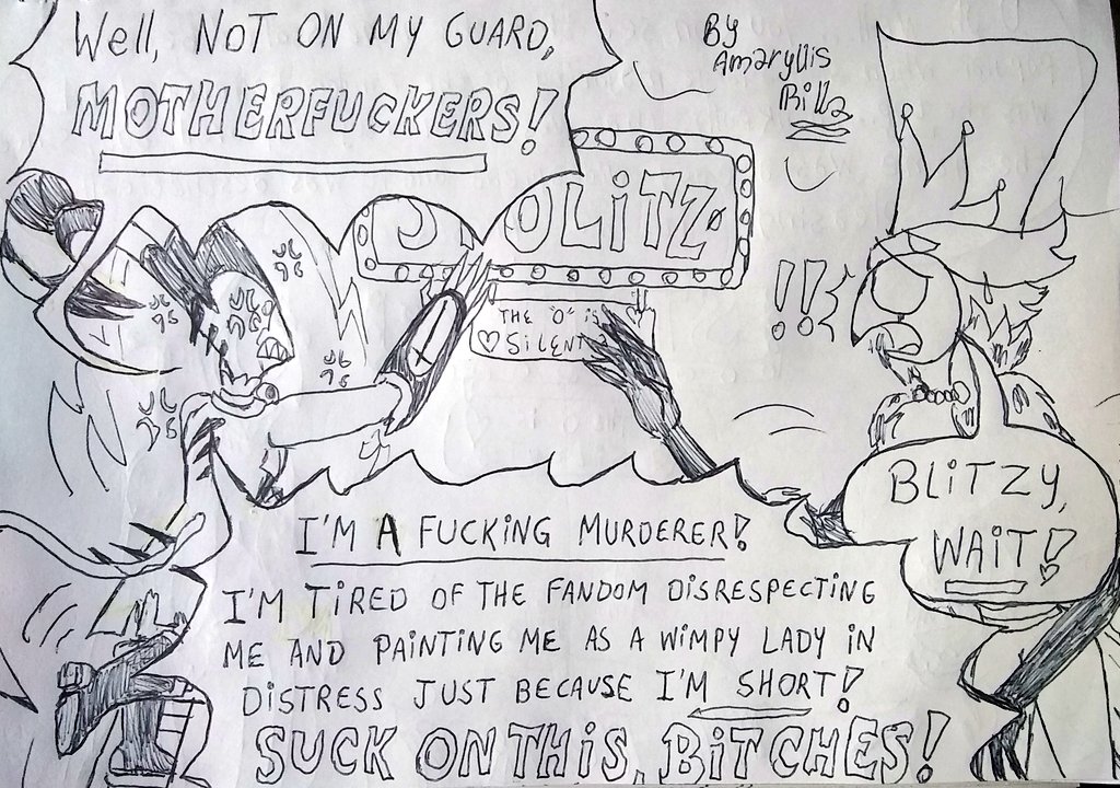 ACSolis2's tweet photo. Oooh, so that's why โBLOLASโ became a thing... ๐
#HelluvaBoss #fanart #Stolitz #Stolas #Blitzo #Blolas #BlolasSupremacy (?
#Vaggie #traditionalart https://t.co/XzdGfLEdLI