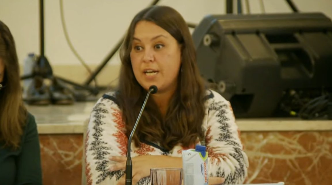 . <a href="/LauraEstevezUSO/">Laura Estévez</a> : "Solo una de cada cuatro empresas que están obligados a tener un plan de igualdad realmente lo tienen" #2congresofepaio #igualdadprofesional