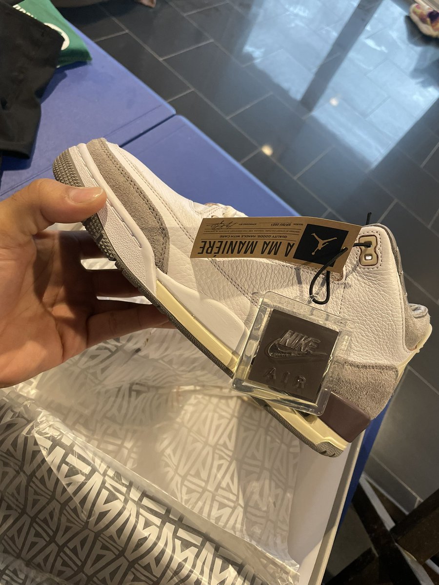 dndraf's tweet image. My day…no, month…no, YEAR has been made. #AMM3 #Jordan #Nike #Grails #WearYourSneakers