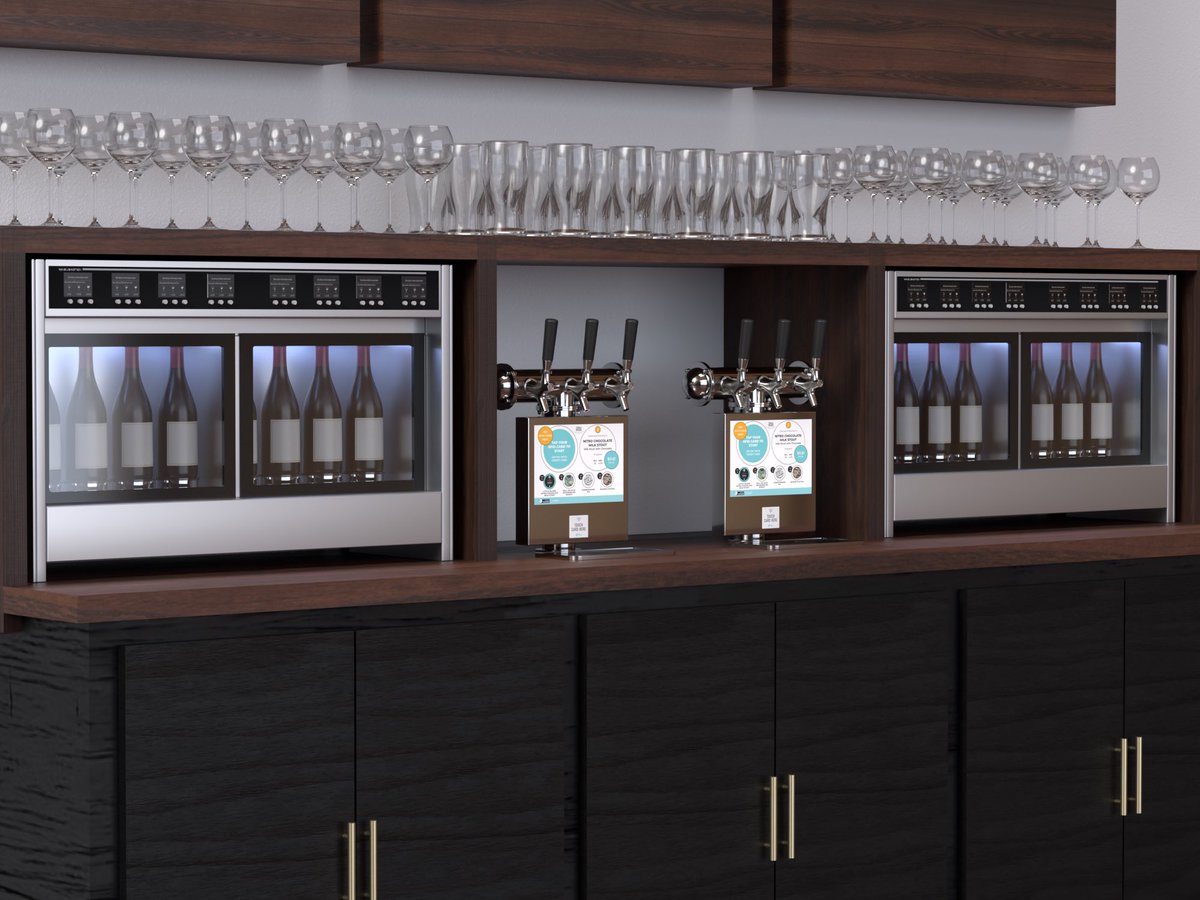WineEmotion partnered with Drink Command to create the most dynamic self-serve system in the market. Seamlessly integrated with a unique RFID tasting card, patrons can help themselves to a fresh taste or glass of wine, beer, whiskey, spirits, cocktails, kombucha, and MORE!