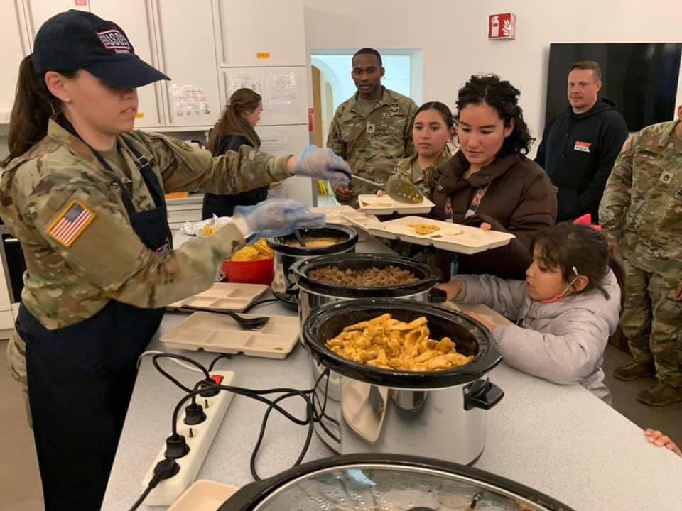 Ever wanted a nice homemade meal without cooking that night? #ICYMI RSS, 2CR teams up with the Grafenwoehr USO for 'Dinner On Us' on 10 NOV. They made a nacho bar and had a great turn out! Follow USO Grafenwoehr for the next “Dinner On Us”! #AlwaysReady #StrongerTogether #USO