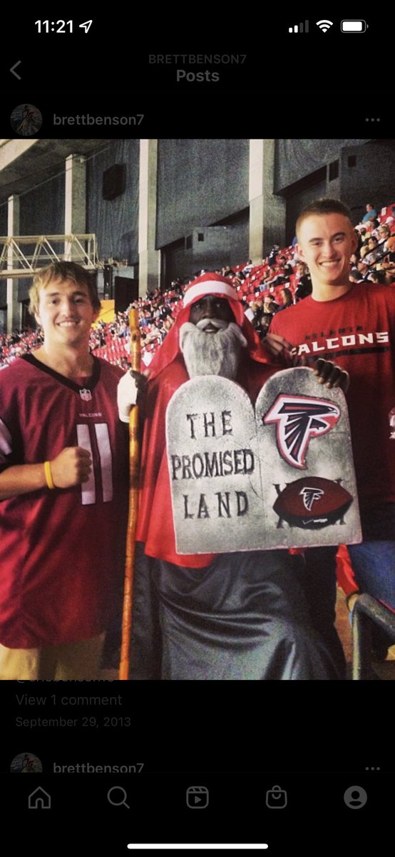 brettbenson27's tweet photo. @ceeflashpee84 @TheFalcoholic SNF football 2013 in the Georgia Dome https://t.co/yfEMNMiYCw
