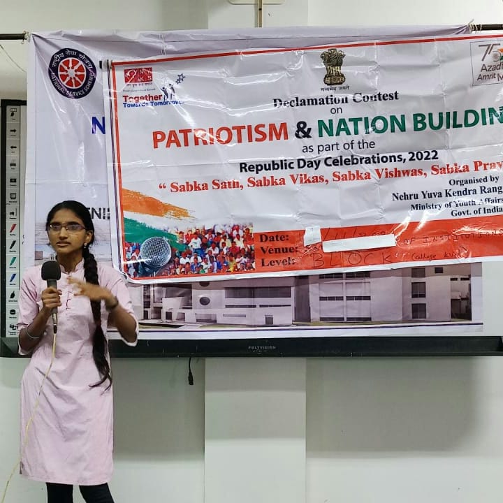 Rangareddy_nyks's tweet photo. Block level Declamation Contest Competition on Patriotism &amp; Nation building at Hyathnagar block Rangareddy Dist.
#nyks #NYKS4Nation #NYKSINDIA #declamation #declamationcompetition #declamation🗣️ #nyksdeclamationcontest #nyksrangareddy https://t.co/9fEHqOOv4q