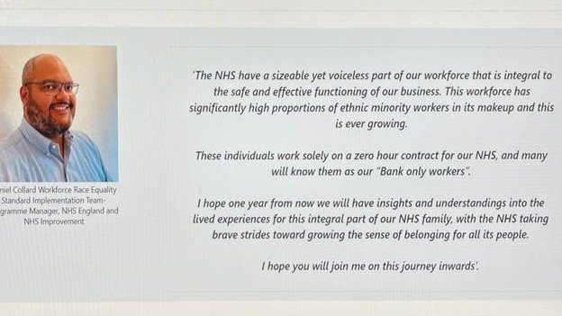 NHS leaders across England: Moving forward i hope more good people will take new steps to help bring a sense of belonging for our NHS bank workers. It needs your commitment to help bring this voice forward RT if you support & lets see where we are 1 year from now shall we? 👍🏾