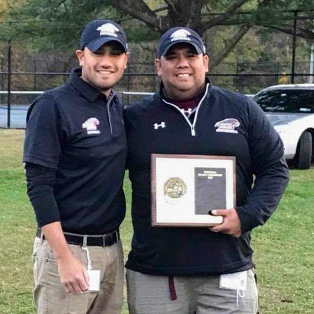 CoachPVillanuev's tweet photo. Section1 Championship games are on deck this weekend... throwing it back to some amazing memories coaching 4yrs ago 🏈, and history made! #programbuilt #footballbrothers https://t.co/Grnhr5Qp9O