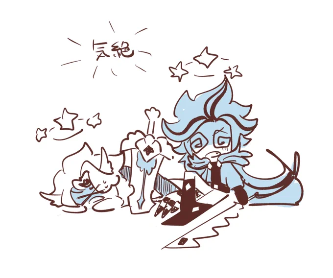 前衛クッキーいっつも気絶してる 