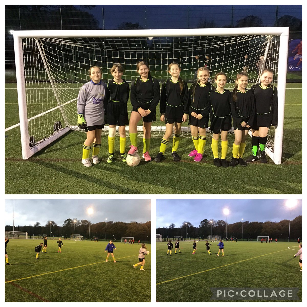 Stedwarddarwen's tweet photo. Our Year 5/6 girls football team had a brilliant time representing school in their first matches last night. @RCSalfordEd @SalfordDiocese @RoversLadies https://t.co/p2WICjU7Ns