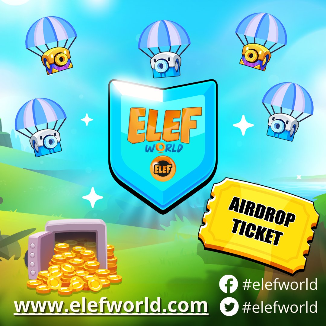 ElefWorld's tweet photo. 🚀🌍ELEF World Airdrop🌍🚀
Just follow the following simple task:
You have a chance to be with the top airdrop winners !!!
🌟Top 100 = 1,000 ELEF
🌟Top 10 = 10,000 ELEF
🌟Top 3 = 50,000 ELEF
🌟Top 1 = 100,000 ELEF
Airdrop link: https://t.co/2UL0nYVYLz
#airdrop #elefworld #Binance https://t.co/k71xUsWPWs