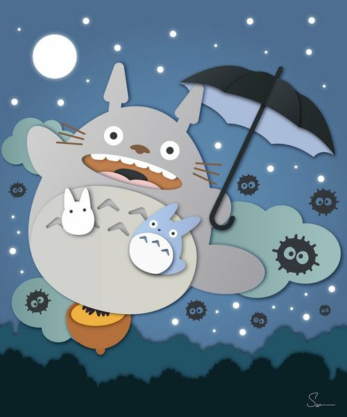 トトロのtwitterイラスト検索結果