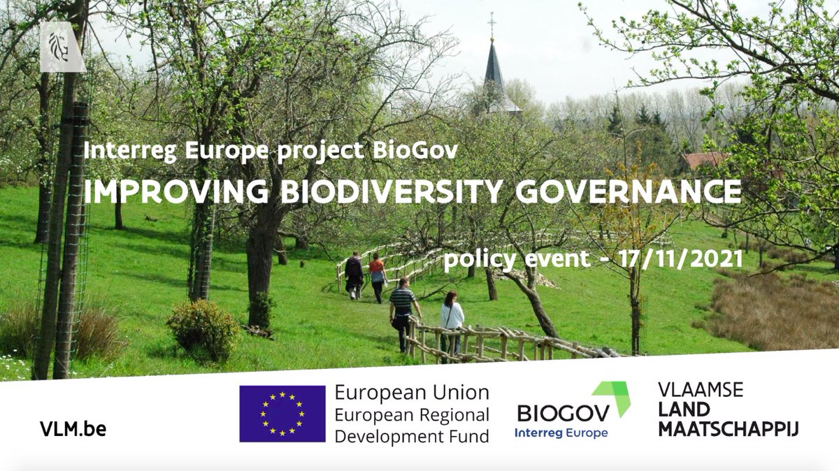 NetworkEncore's tweet image. Want to hear about the EU Biodiversity Strategy 2030?Join the #BioGov policy event on 17/11 and hear from DG Envi, DG Regio and Institute of European Environmental Policy (IEEP). Registration: vleva.eu/nl/regionaal-b…