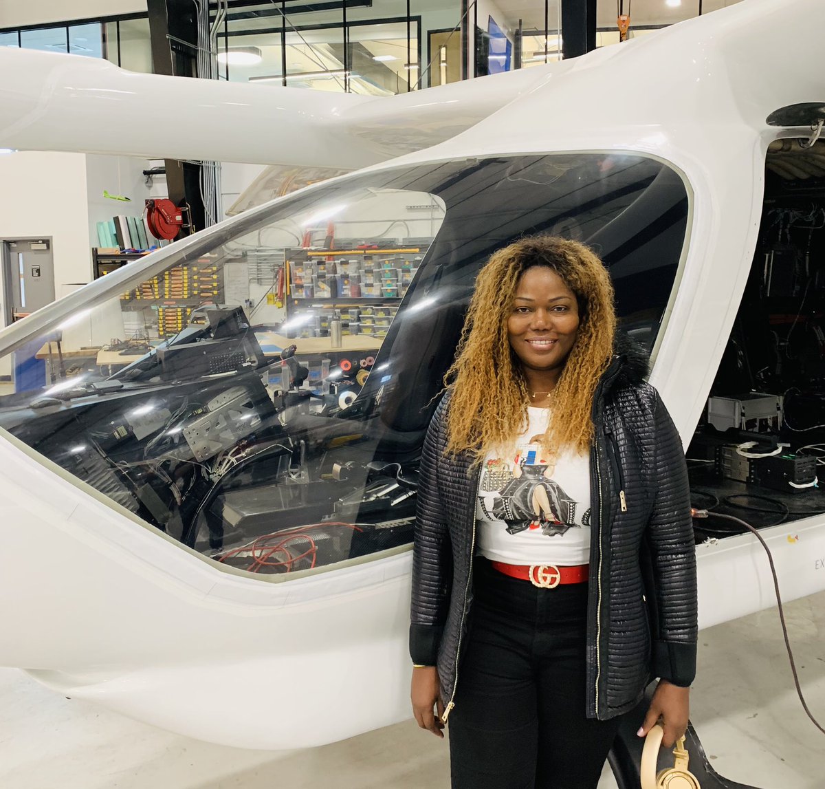 MarySpio's tweet photo. Thanks to the #BetaTechnology team for a great meeting. Beta’s electric aircraft is the future of  aviation. #evtol #innovation #DigitalTransformation https://t.co/sYuv2kIuFh