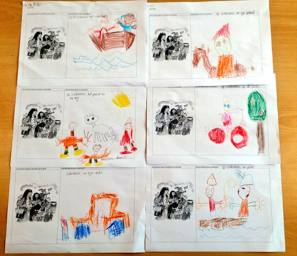 Mijn leerlingen hebben vanmiddag nagedacht over de manier waarop Sinterklaas morgen zal aankomen. Ik kan iedereen geruststellen, er is geen enkele twijfel dàt de Sint morgen aan zal komen. Enkel over de manier waarop, bestaat verschil van inzicht.