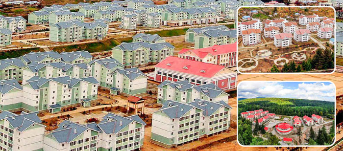 rwinstanleyc's tweet photo. 'In the days of building socialist paradise in Samjiyon City after aiming the highest goal in the harshest environment the builders of 216 Division established the example of creative mettle and method for us...' #NorthKorea #rodong https://t.co/4IkGC0edBn https://t.co/GXHhz7iiSL