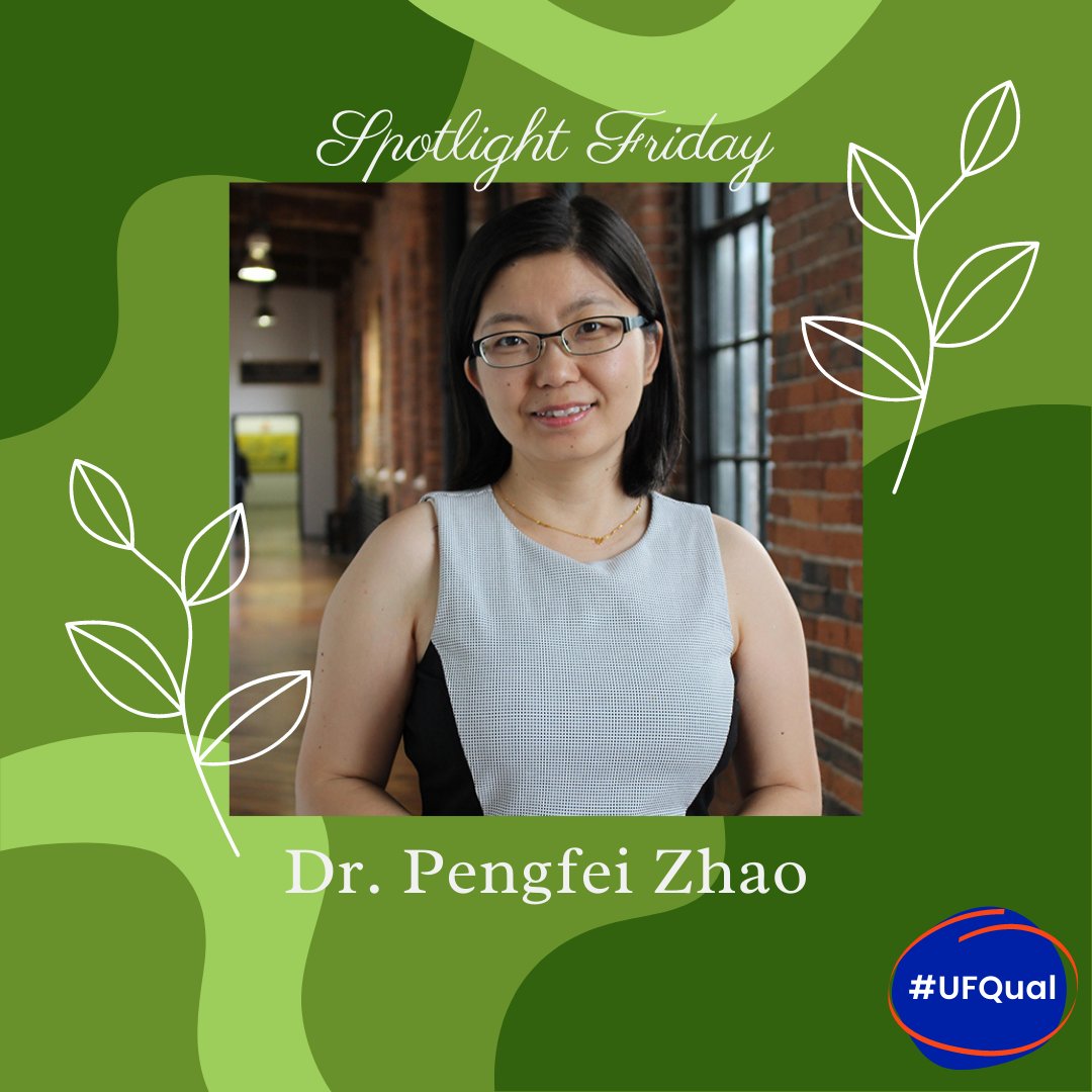 ufqual's tweet photo. This week's #spotlightfriday is Dr. Pengfei Zhao, check out one of her recent publications!
#qualitativeresearch #ufqual https://t.co/lYZaWFSkw1