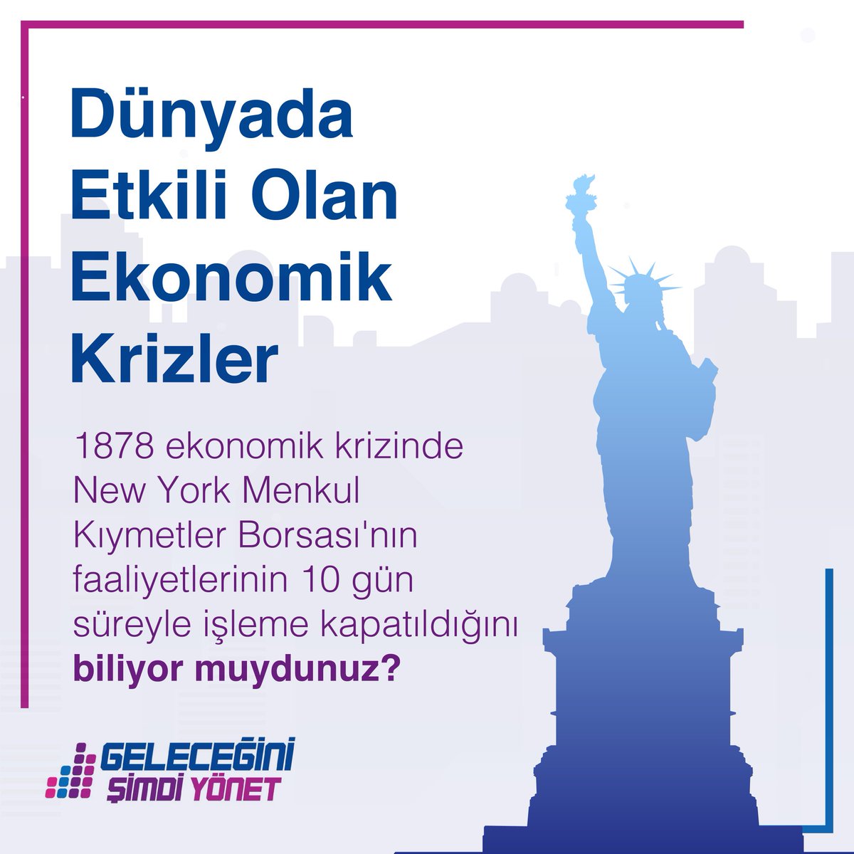 1878 yılında üretim fazlası nedeniyle yaşanan kriz, piyasadaki üreticilerin talebin zıttı bir şekilde üretimi büyütmesi ve piyasada nakit sıkıntısının baş göstermesi şeklinde meydana gelmişti. Zararına satışlar çok olmuş, birçok şirket de bu sebepten iflas etmişti.
