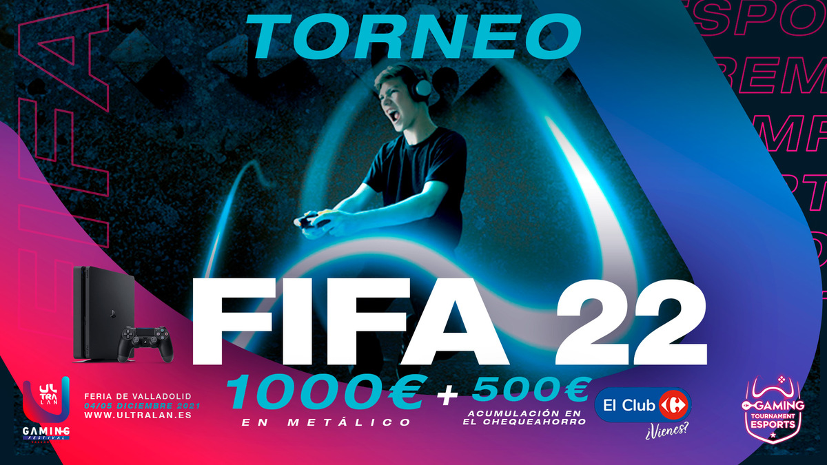 ultralan_es's tweet photo. ⚽️¡Torneo de FIFA 22 en Ultralan Gaming Festival!🤙
 
Inscríbete comprando tu entrada competitiva de FIFA 22. Tenemos 1.500€ en premios 🔥
 
+info https://t.co/VESX8vPSr1

Agradecimientos a @CarrefourES y @CarrefourGaming https://t.co/NoB3dyyC7H