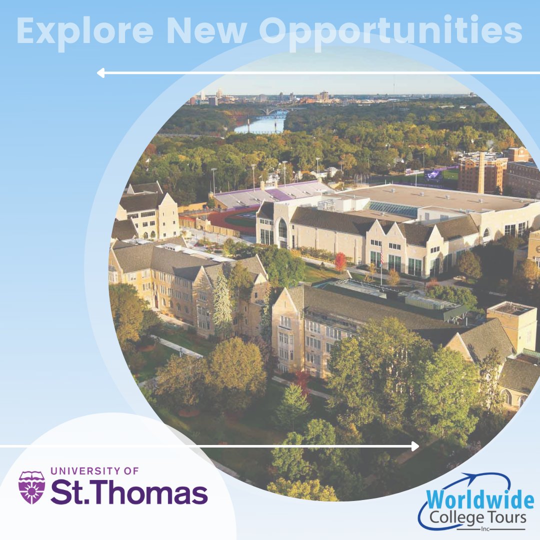 ExploreWWCT's tweet photo. Interested in studying in the USA? Check out: @UofStThomasMN 

University of St. Thomas educates students to be morally responsible leaders who think critically, act wisely, and work skillfully to advance the common good.

https://t.co/RSfWz0IYme https://t.co/hagGw5eKbR