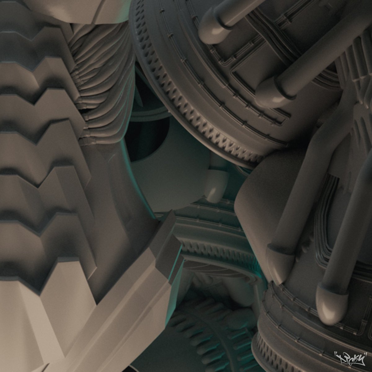 DickyHewage's tweet photo. Synthetic Hope v2 ///// 2021 /////
.
.
.
@arnoldrenderer @MaxonVFX @AdskMaya
#everydays #digitalart #imagination #love #cgi #digital3d #3dartist #dickyarts #artstation #fuckrender #instaart #renderzone #otoy #redshift #asthetic #render #cyberpunk #visualart #scifi #cyberpunk https://t.co/176B0tMuNt