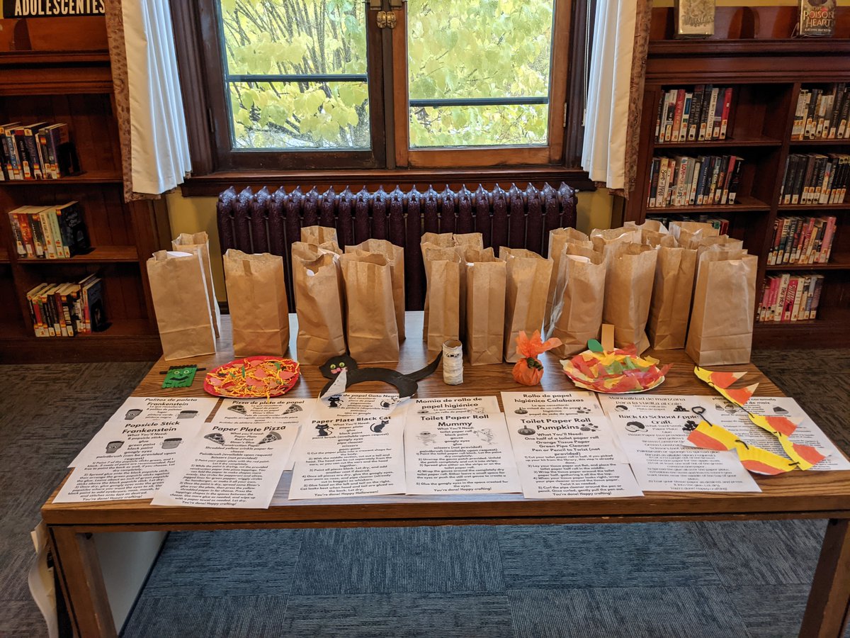 CentralFallsLib's tweet photo. It's #FreeBookFriday again! Stop by to check out our free youth books to keep, as well as free #TakeAndMakes, free information on #LeadSafeHomes from @RIHousing and the free online resources we offer. See you soon! #AskRI #MangoLanguages #TutorDotCom #CentralFallsRI https://t.co/NqhlgxapJh