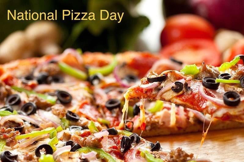 UmoDining's tweet photo. Happy Pizza Day! We hope you enjoy a slice today 🍕 #nationalpizzaday #tgif #campusdining https://t.co/v91Mr8iJfe