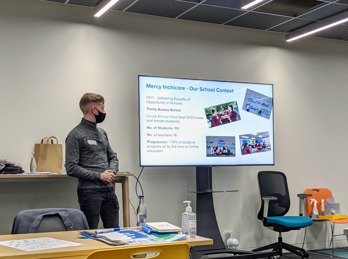 seanliammcmahon's tweet photo. Excellent presentation from Donal @mercyinchicore, really insightful approach for Pathways to College 👨‍🎓
#SchoolsofDistinction #TangentExperience https://t.co/lWxyAx8EBU