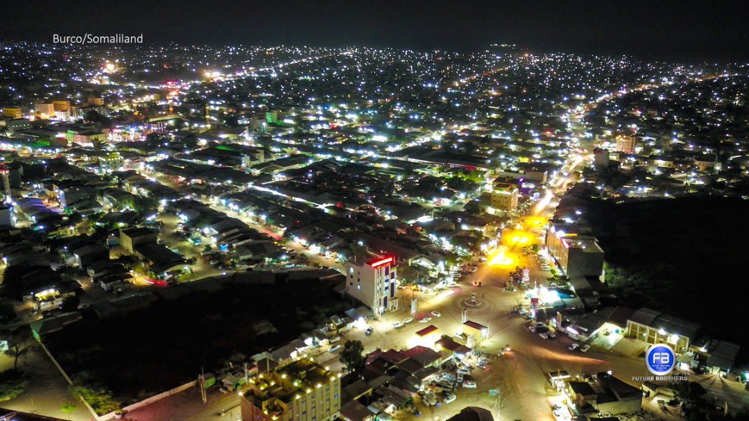 Burco night time #somali