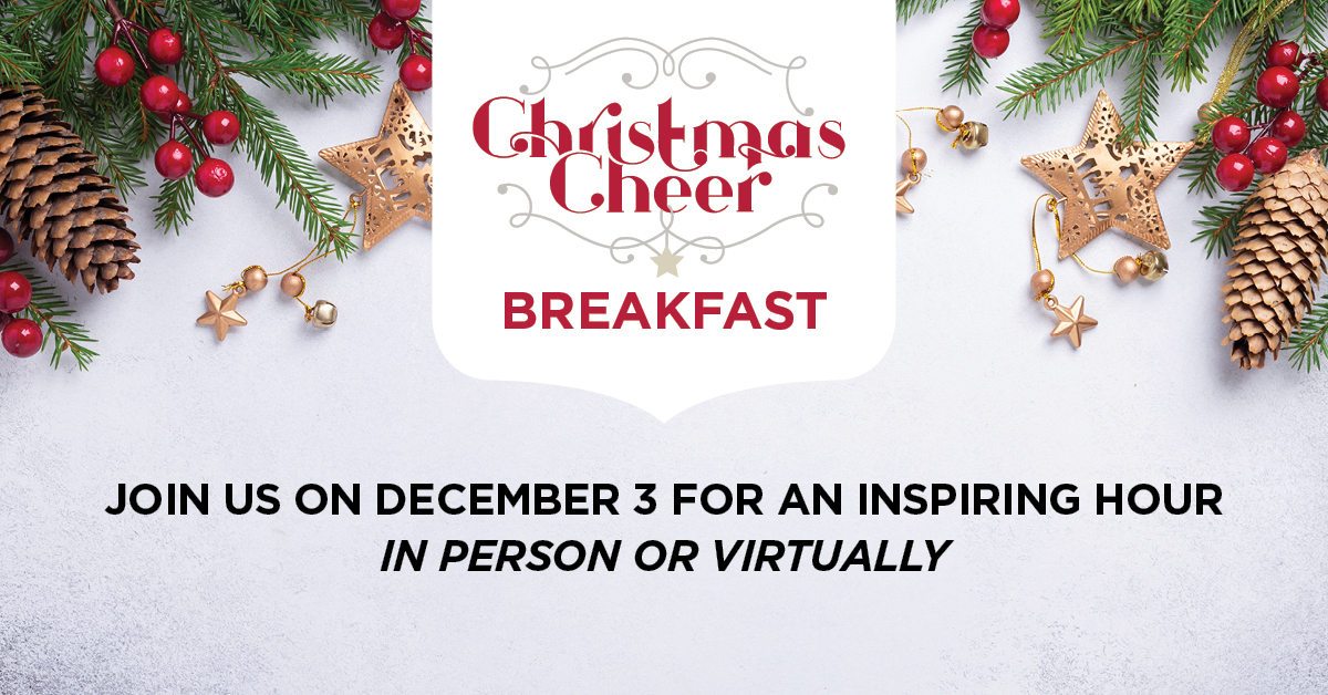 JimWatsonOttawa's tweet photo. 70 years of Christmas cheer! A holiday tradition continues December 3 with the Christmas Cheer Breakfast. Join in person at the Shaw Centre, or remotely from home. Tickets available at: https://t.co/GY1YxQ6OGN #ChristmasCheer2021 https://t.co/bRpCPkf3yK