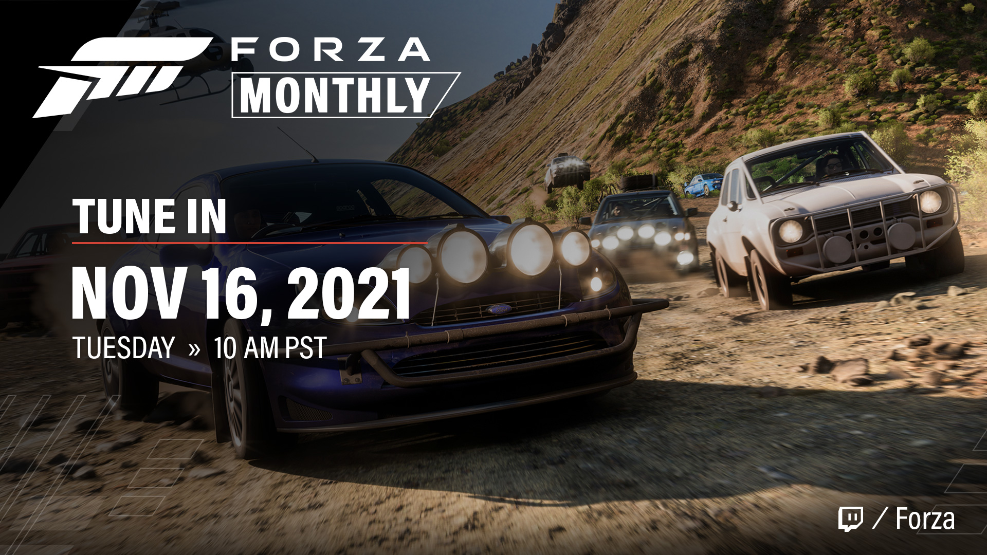 Forza Horizon on Twitter "It's Forza Monthly time! Tune in this