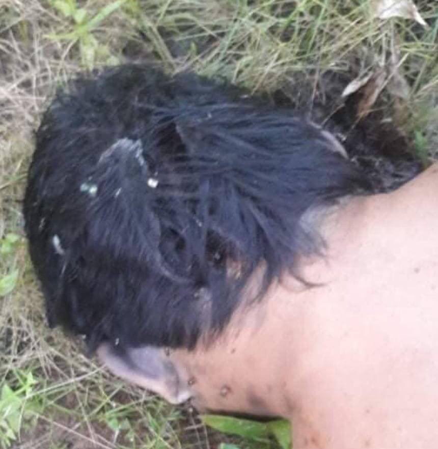 MyosetJ's tweet photo. Tw // death On Nov11 morning, massive forces of SAC stormed AungSi May village, Sagaing Region wrecked houses, looted villagers’ goods, abducted UTheinHtike, &amp; shot him dead. #WarCrimesOfJunta #Nov12Coup #WhatsHappeningInMyanmar https://t.co/BOIhDb6zUC