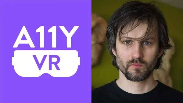 Save the date for the next <a href="/A11yVR/">A11yVR</a>. 

Come learn how it's possible to make #VirtualReality games accessible for players with disabilities with guest speaker <a href="/WalkinVR/">Greg Driver</a>: bit.ly/3quef3Z

#Captioned and pre-approved for <a href="/IAAPOrg/">IAAP</a> CAECs. 

#VR
#Accessibility
#A11y