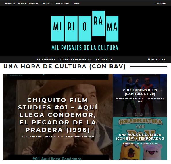 Miriorama_eu's tweet image. Como avisamos, hemos reunido todo lo que hacemos en un único espacio y con un único nombre. @lainercia, los #viernesculturales, el programa de radio y todos los micropodcasts y spin-offs ahora están en: 

miriorama.eu

¡Esperamos que os guste!