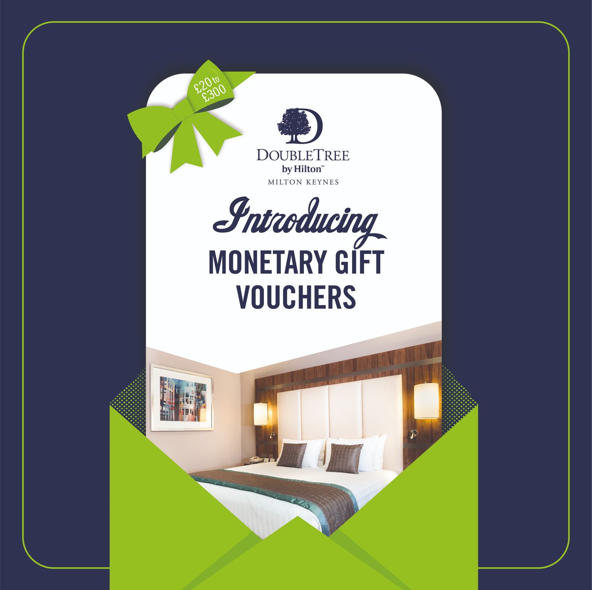 Stadium_MK's tweet photo. Christmas Present Idea 🎁

⚽Enjoy an overnight @MKDonsFC experience at reduced rates!

💰 Gift a Monetary voucher and spend it on whatever you like at our @doubletreemk Hotel. With options from £20-£300 the choice is yours

For more information👇👇👇
