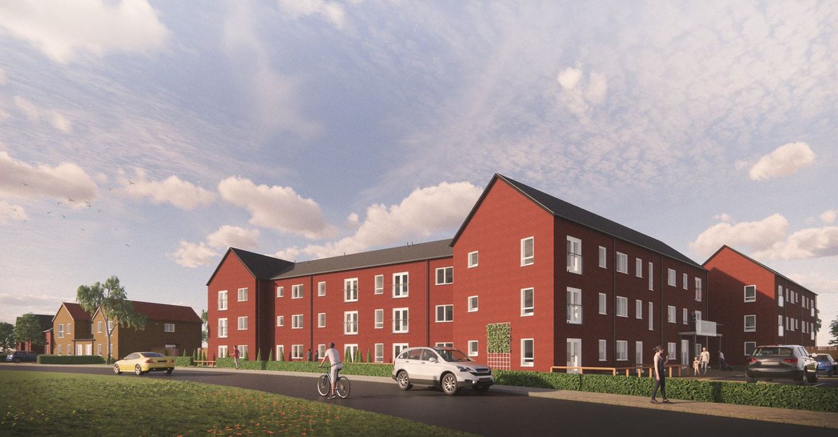 Sustainable #SupportedHousing Plan for Teesside.

If approved, the scheme will see #construction of 75 #homes designed for residents with a wide range of #supportneeds, inc adults over 55, residents with #accessibility requirements &amp; #learningdisabilities.
specifierreview.com/2021/11/12/sus…