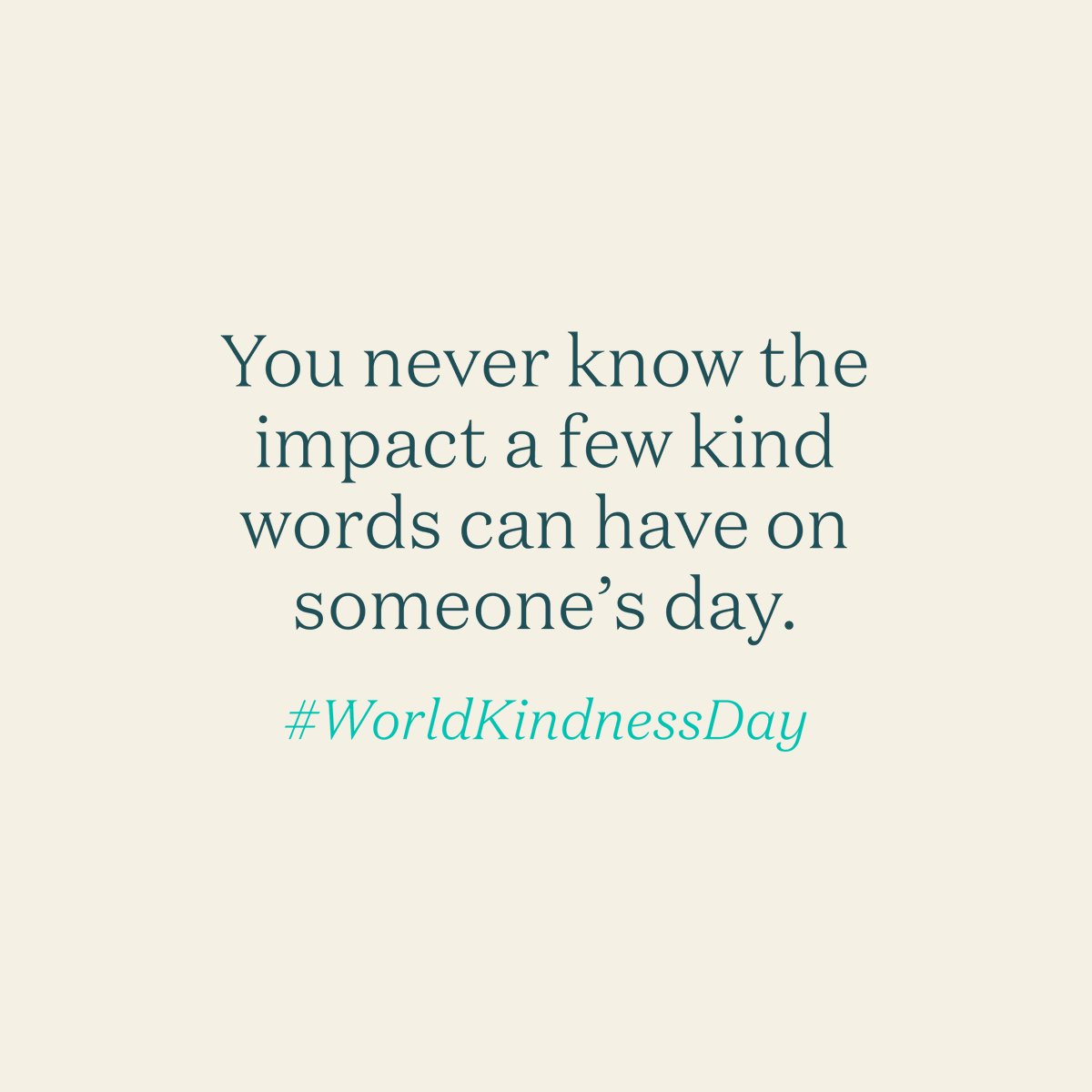 skimmwellplayed's tweet photo. Today is #WorldKindnessDay. A time to promote the importance of not only being kind to others, but to yourself and the world around you. Let us know an act of kindness you did today (big or small).👇Or drop a few encouraging words you think someone may need to read today. https://t.co/YRei9Vr87P