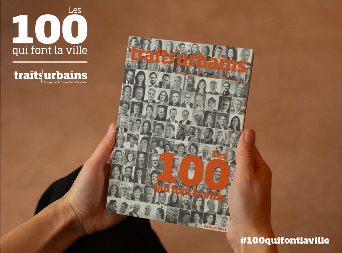 Décideurs de la ville (@decideurs_ville) on Twitter photo 📣 <a href="/Traits_urbains/">Traits urbains</a> spécial "Les 100 qui font la ville" en 2021 vient de paraître ! Un palmarès de 💯 acteurs sélectionnés par la rédaction d'<a href="/Innovapresse/">Innovapresse</a> pour leur investissement dans la transformation de la #ville.
👉lnkd.in/eQ2p48dr
#urbanisme #architecture #immobilier 📣 <a href="/Traits_urbains/">Traits urbains</a> spécial "Les 100 qui font la ville" en 2021 vient de paraître ! Un palmarès de 💯 acteurs sélectionnés par la rédaction d'<a href="/Innovapresse/">Innovapresse</a> pour leur investissement dans la transformation de la #ville.
👉lnkd.in/eQ2p48dr
#urbanisme #architecture #immobilier