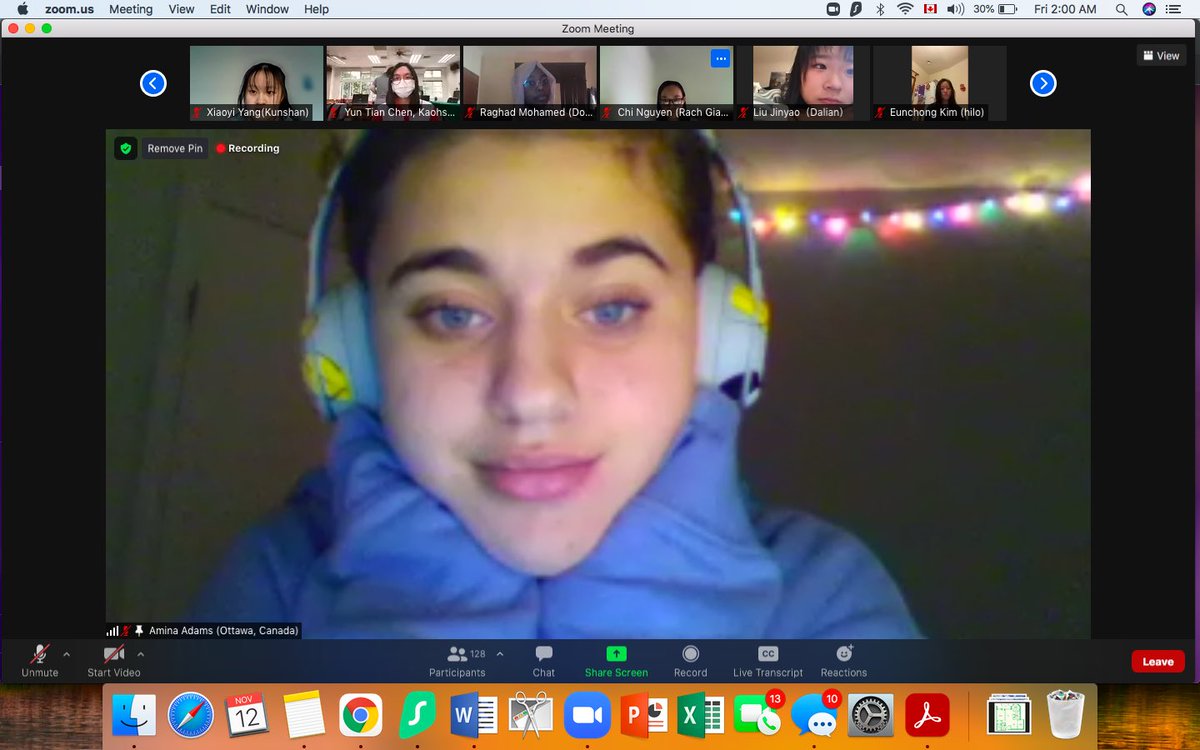 4 <a href="/OCDSB/">OCDSB</a> ICP students joined the annual Jeju Youth Forum International opening ceremonies last night from 2 - 4 a.m. along with 240 other students from 43 cities around the world. Although we didn't go to Jeju, they are very excited to be a part of this opportunity. <a href="/capsiacepi/">CAPS-I</a>