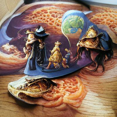 pirafer12's tweet photo. Discworld - Art generated by Artificial Intelligence using NightCafe Creator https://t.co/bbNPAL4mDa https://t.co/mTzVhkUPy7