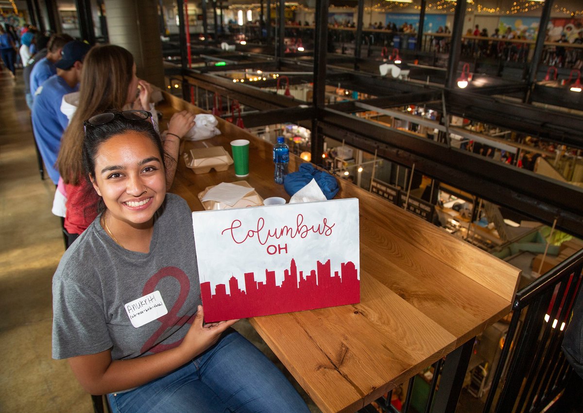 StudentLifeOSU's tweet photo. Looking for weekend plans? Get out on the town and explore #CollegeInCBUS! From arts to sports, food and everything in between, there is always something to do!
Get planning: https://t.co/ZpCoTD9q7h https://t.co/fenU370Xyf