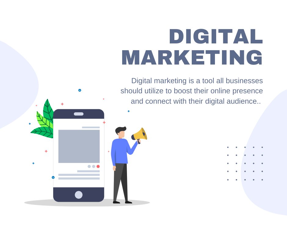 thinkholmes's tweet image. Your digital presence is essential to the growth of your online audience. More and more businesses are utilizing digital marketing and online tools to grow their business.  
Want to learn more about how to grow your digital presence? Contact us!

#marketing #digitalmarketing