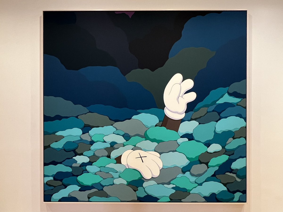 r0bbydee's tweet photo. KAWS : Spoke Too Soon #kaws https://t.co/6GtC3eCX1X