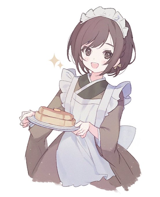 「女の子 ホットケーキ」のTwitter画像/イラスト(人気順)