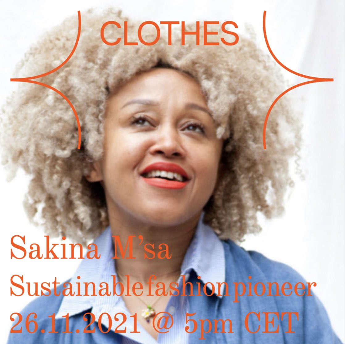 PluralityU's tweet photo. Join us on November 26@5pm CET for bilingual discussion!
Slow or fast, fashion is ephemeral. For many of us, our understanding of the life cycle of clothes is partial or incomplete… workshop will follow with :@GeraldineWharry and @SakinaMSa 
To register: https://t.co/7QMGpENZNl https://t.co/JXB4pgVhQD