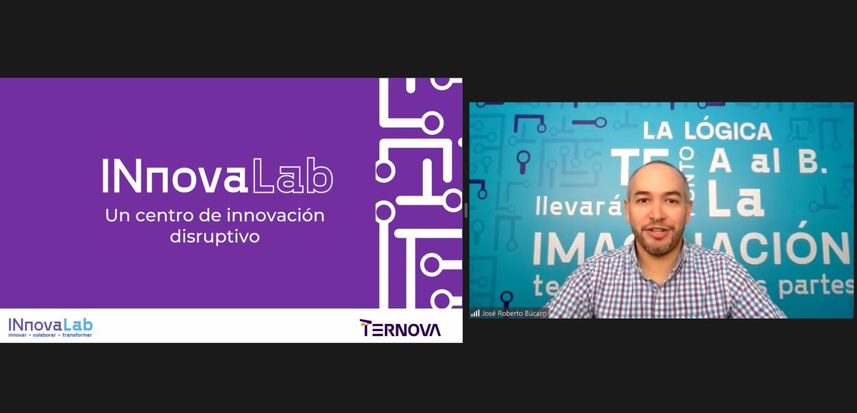 asielsalvador's tweet photo. José Roberto Búcaro, Líder de Ecosistema de #Innovación #INnovaLab conversa sobre INnovaLab, un centro de Innovación disruptivo en #ASIIW2021 #Día5
#Innovar #Colaborar #Transformar #CienciaYTecnologíaIndustrial https://t.co/n6r3DVWqhx