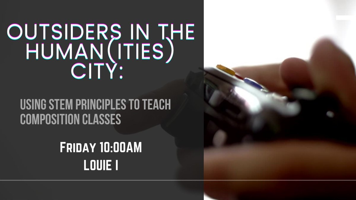 #PAMLA2021 Come listen to innovative ways humanities instructors reach STEM students at their entry points.