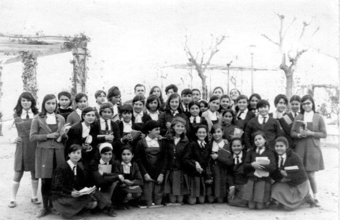 ¡Qué regalo de foto!
Primeros cursos del IES San Fulgencio, hace ya unos años.