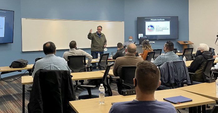 markdeymaz's tweet photo. Together w/@edstetzer @PastorRay @CindyMcLeod3 et al. I’m thrilled to announce the launch (this past Tuesday) of the @Mosaix Institute @WheatonBGC! See https://t.co/7RQAZyzhPU Earn your MA from us: start fall 2022! -> Get info via https://t.co/3YzzNvmjm8 &amp; https://t.co/MkPvnMw0of https://t.co/tAFEDDNY84