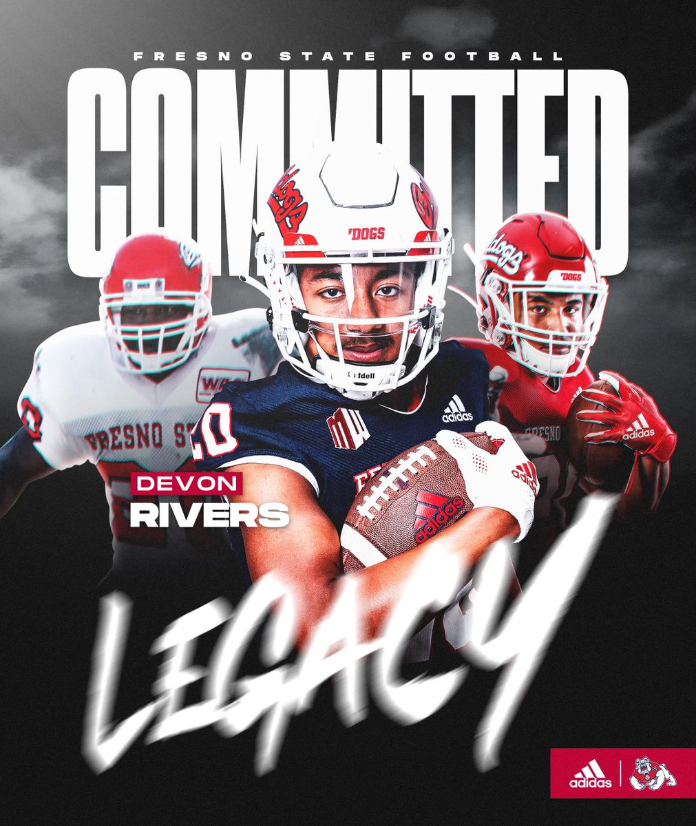 Excited to say I’m committed to Fresno State!🐶🔴⚪️ <a href="/FresnoStateFB/">Fresno State Football</a> #godogs
